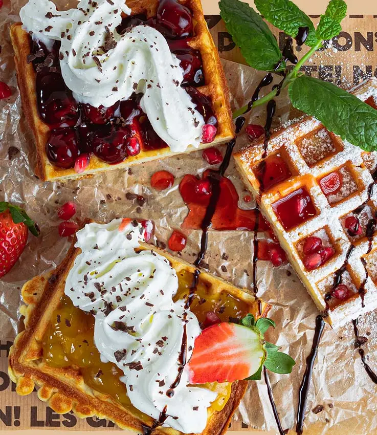 Pulbere pentru vafe – Mix pentru vafe delicioase și crocante